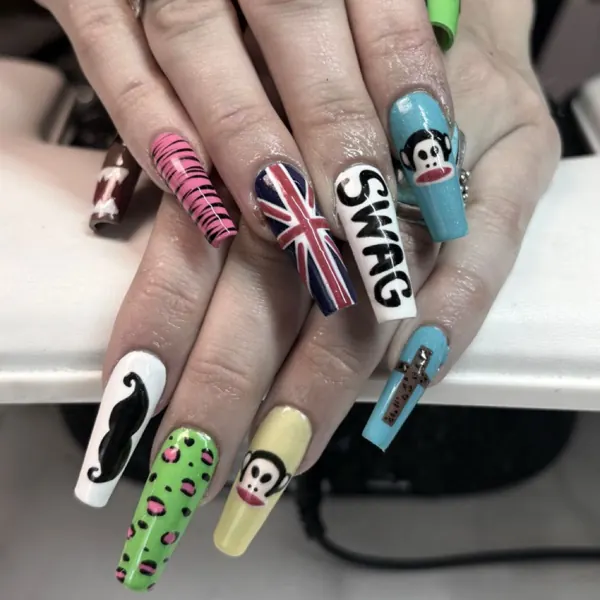 Nail work by THE NAIL LAB-TPA